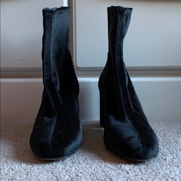 Free People Cecile velvet leather boots - Picture 5 of 6